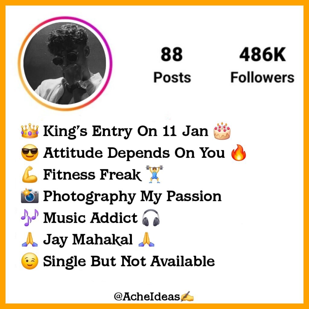 Gangster Bio For Instagram