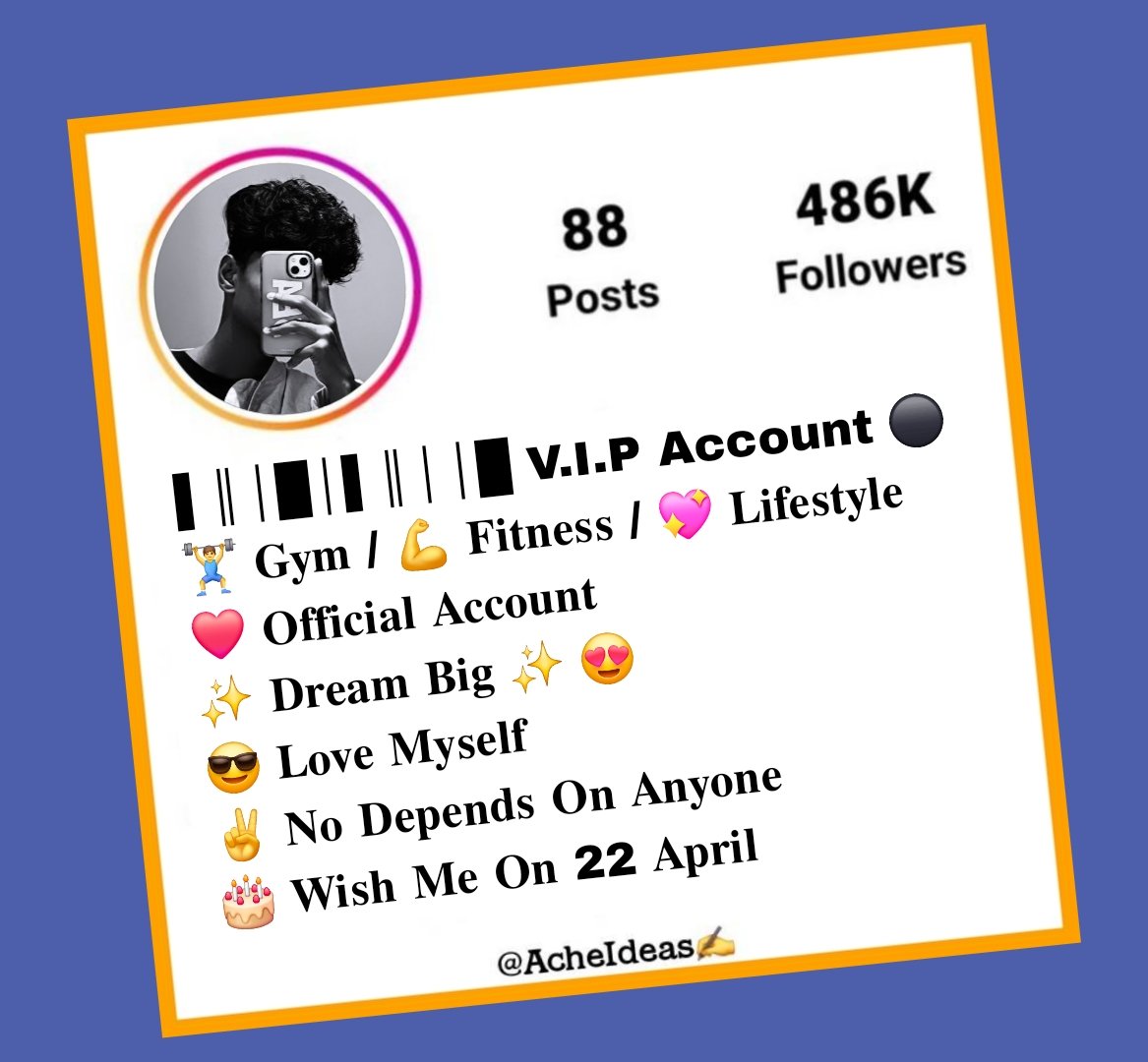 Instagram Bio in Stylish Font | Instagram Vip Bio Stylish Font