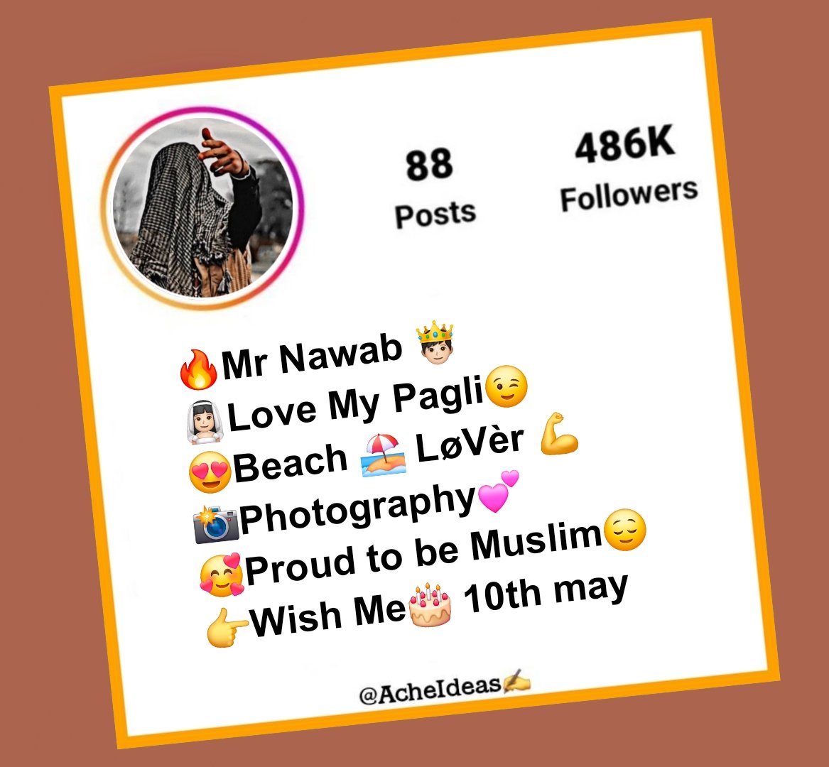 Instagram Bio For Muslim Boys - Islamic & Allah Bio