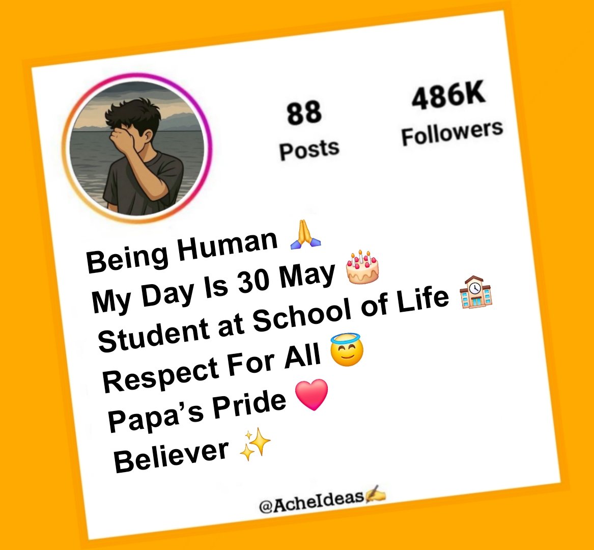 Student Bio For Instagram